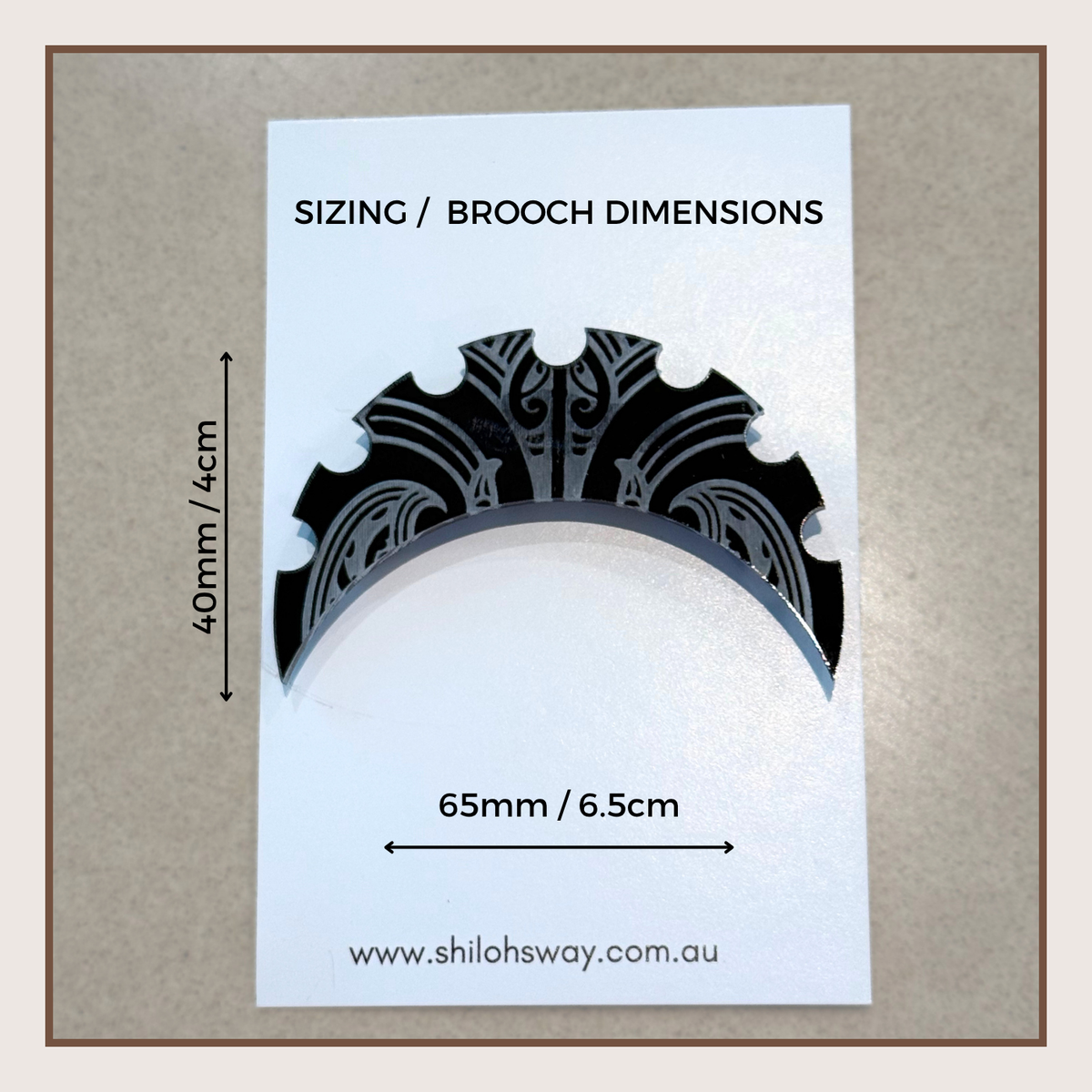 Brooch - Sunrise